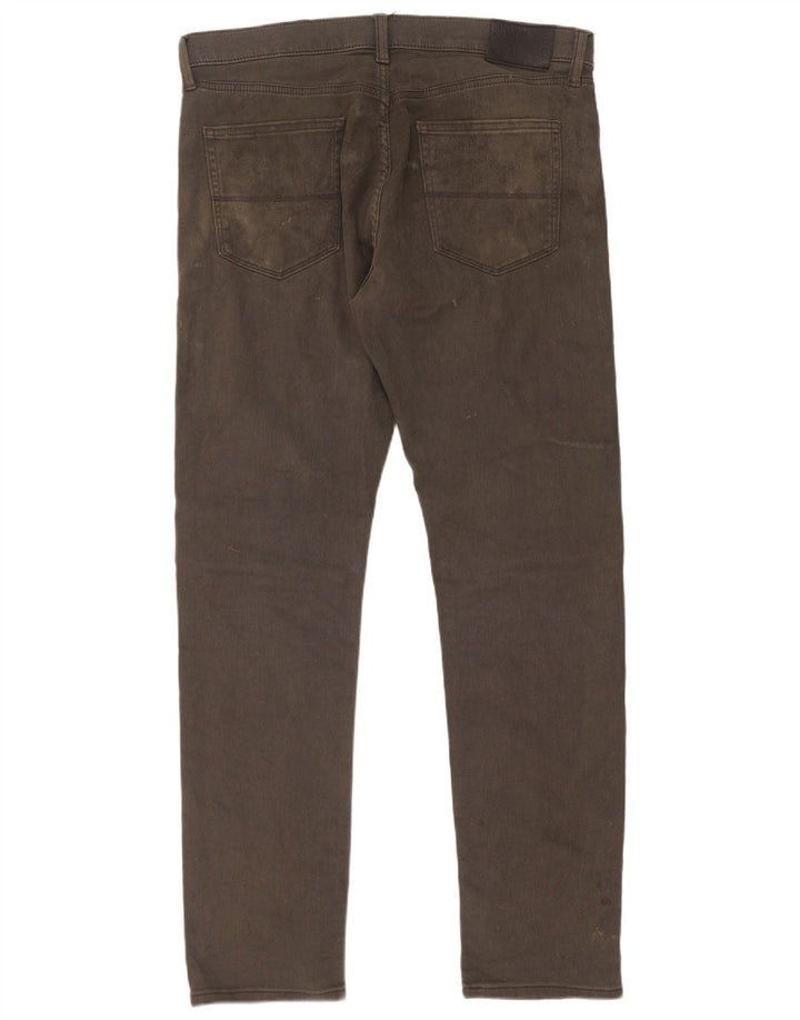 Marks & Spencer Męskie jeansy slim W34 L33 Szara bawełna