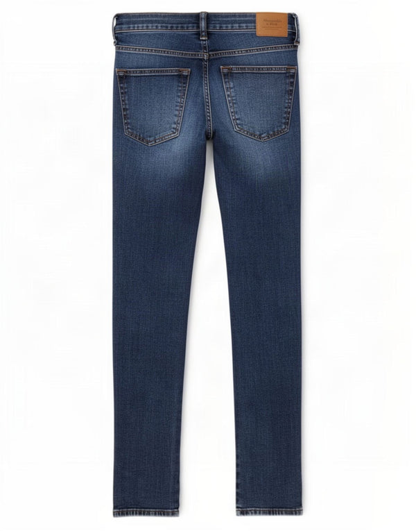Damskie jeansy skinny Abercrombie & Fitch W28 L30 Niebieskie, bawełniane