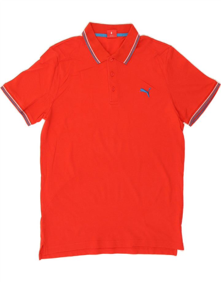 PUMA Mens Polo Shirt Large Red Vintage Puma and Second-Hand Puma from Messina Hembry 