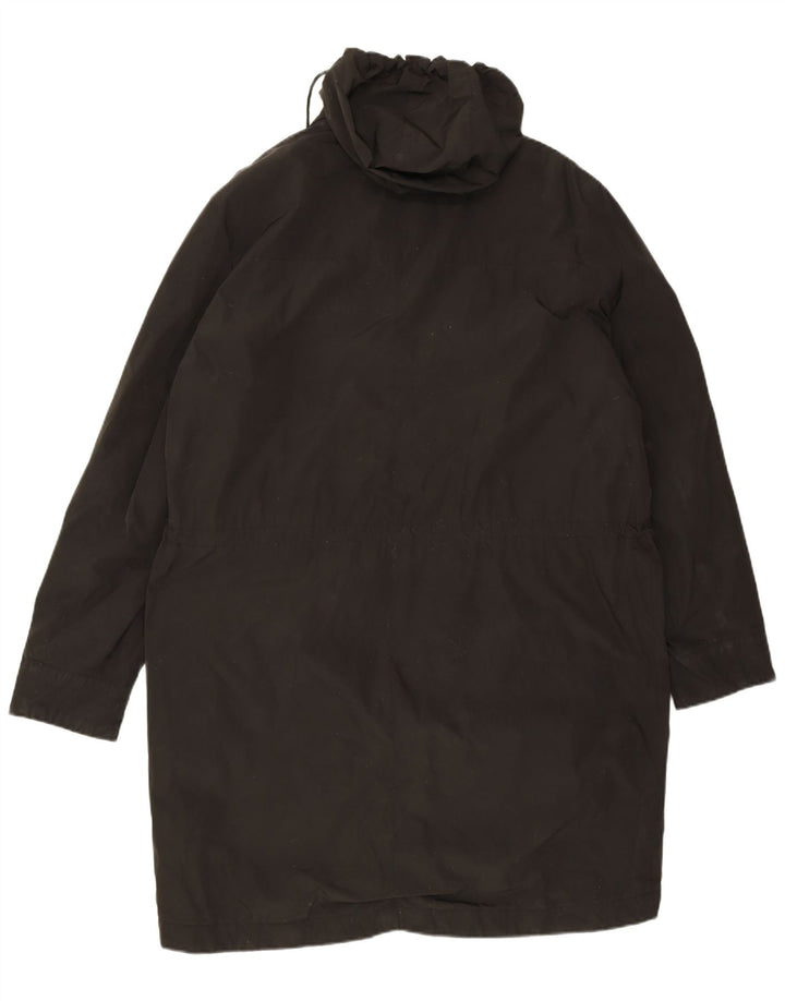 Męski płaszcz wiatrówka z kapturem Calvin Klein IT 54 2XL Czarny poliester