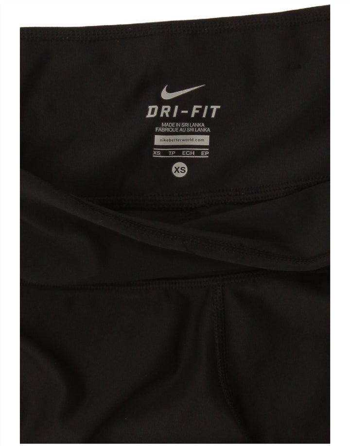 Damskie legginsy Nike Dri Fit UK 6 XS w kolorze czarnym