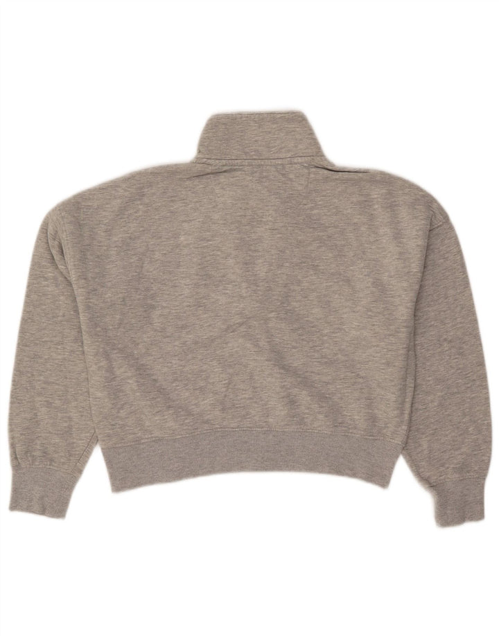 Damska bluza dresowa Jack Wills Crop Oversize UK 8 Small Grey Flecked