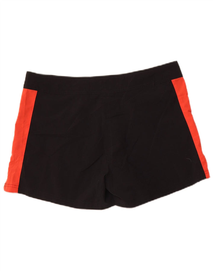 Damskie szorty NIKE US 12/14, duże, W34, czarny poliester z blokami kolorów