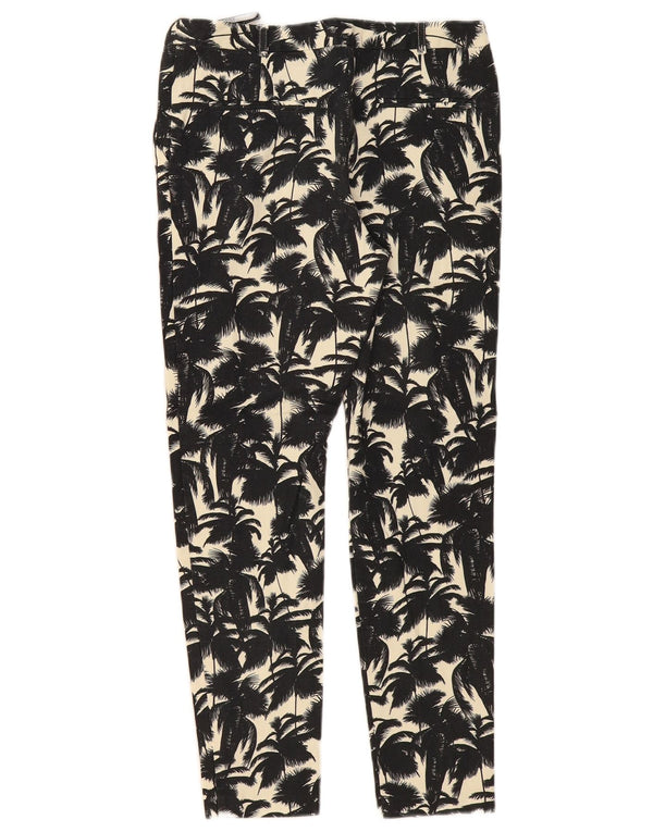 Damskie krótkie spodnie Topshop Graphic UK 10 Small W28 L26 Czarne