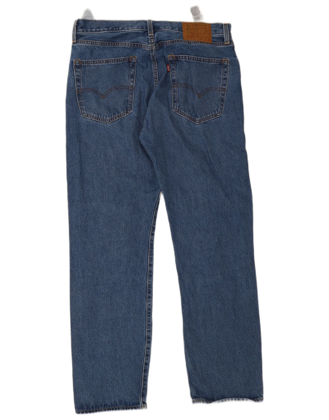 Męskie dżinsy Levi's 551 Straight W33 L32 Niebieskie bawełniane