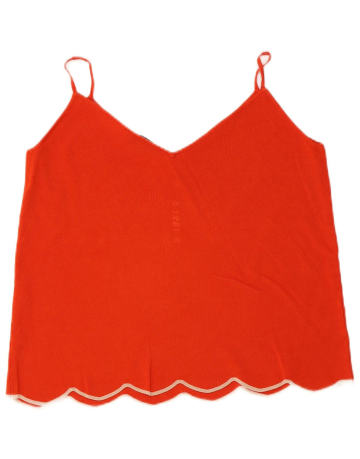 Damski top na ramiączkach Zara UK 12, średni czerwony