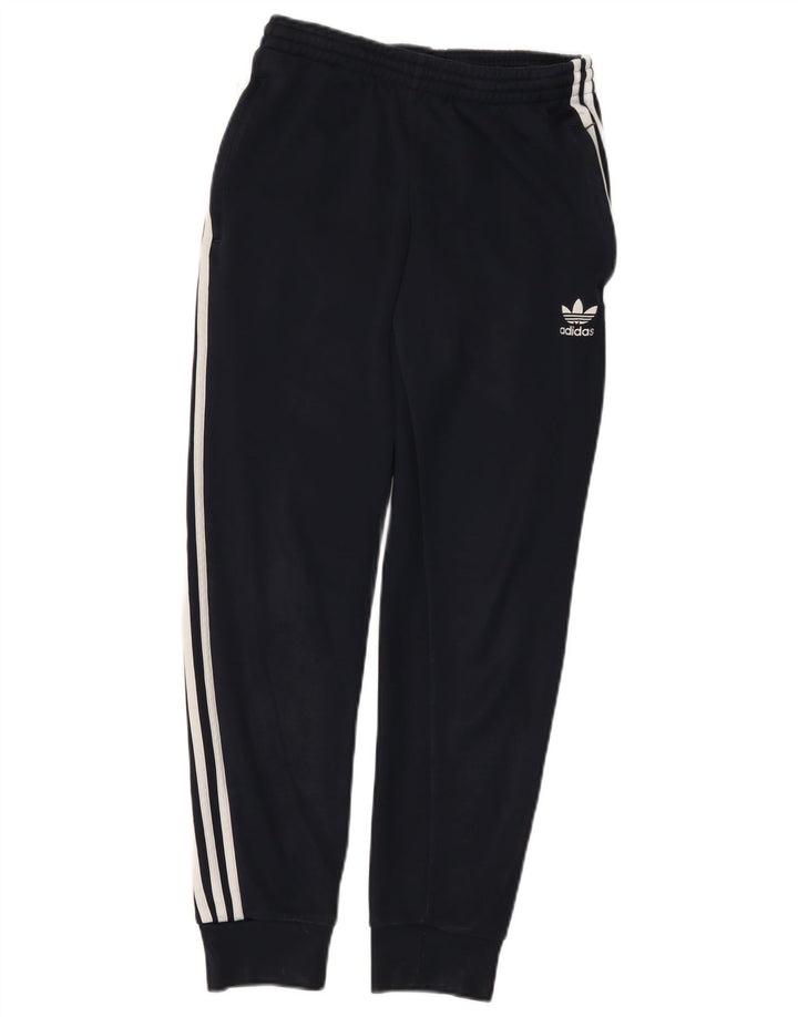 Adidas Męskie Spodnie Dresowe Joggery Małe Granatowe Poliester