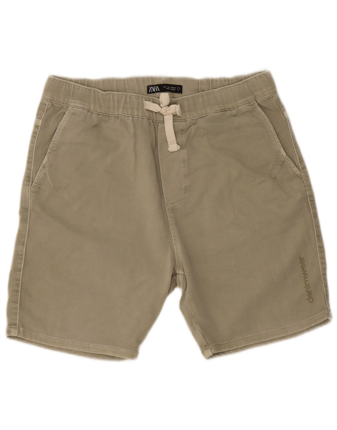 Męskie spodenki chino Zara, duże, W32, khaki