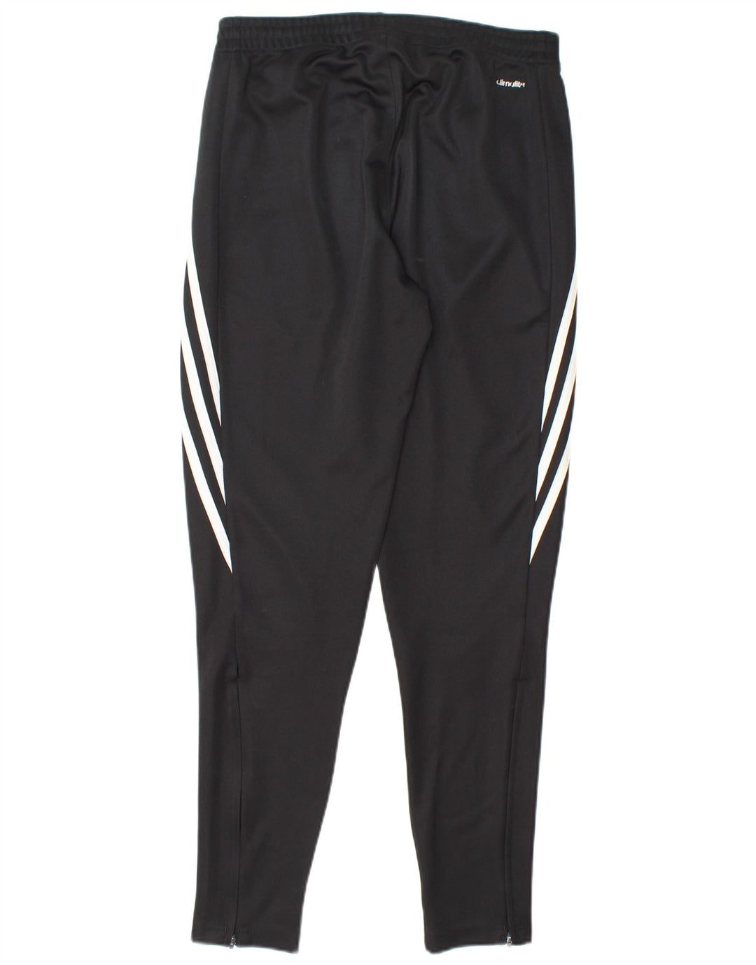 Męskie spodnie dresowe Adidas, małe, czarne, poliestrowe