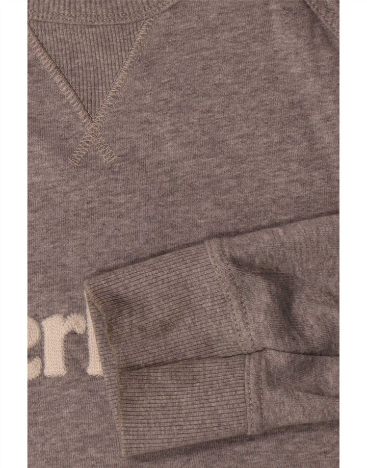 Męska bluza z grafiką Timberland, duża, szara bawełna