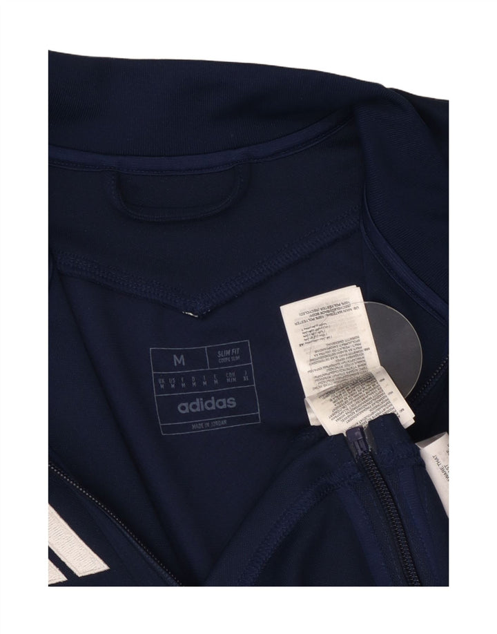 Kurtka męska Adidas Aeroready Slim Fit, średnia, granatowa