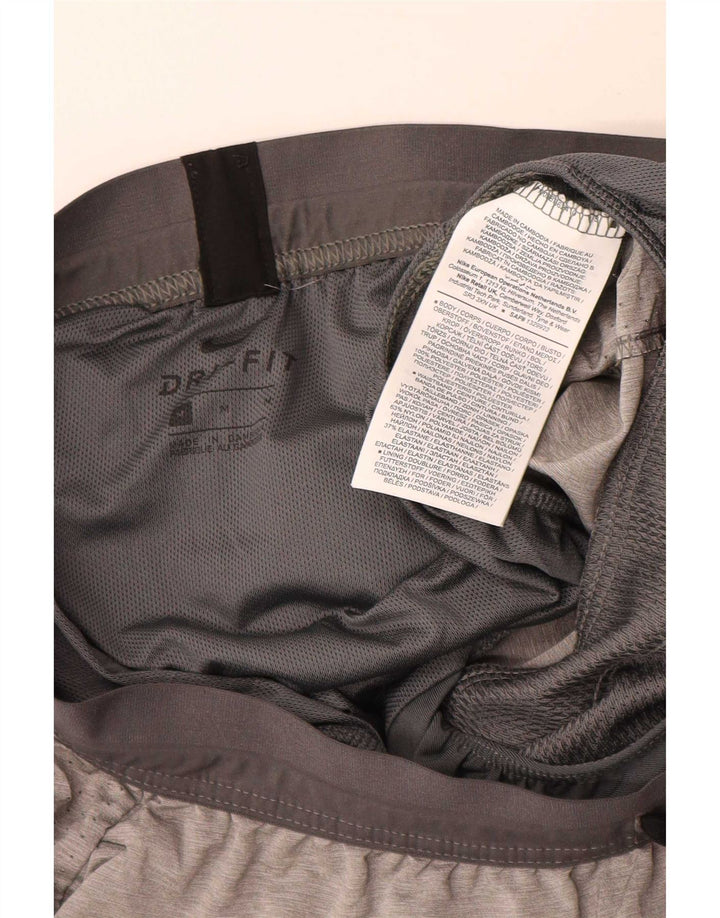 Męskie spodenki sportowe Nike Dri Fit, średnioszary, poliestrowy