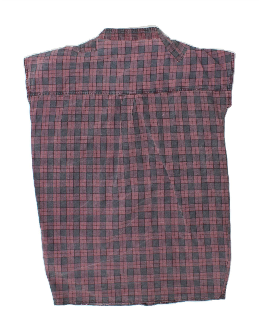 H.I.S Womens Short Sleeve Shirt UK 16 Large Multicoloured Check Vintage H.I.S and Second-Hand H.I.S from Messina Hembry 