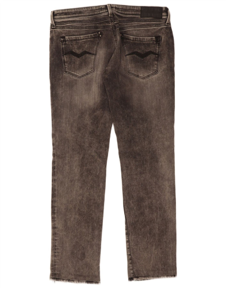 Damskie jeansy Replay Jodey Slim W29 L29 Szara bawełna