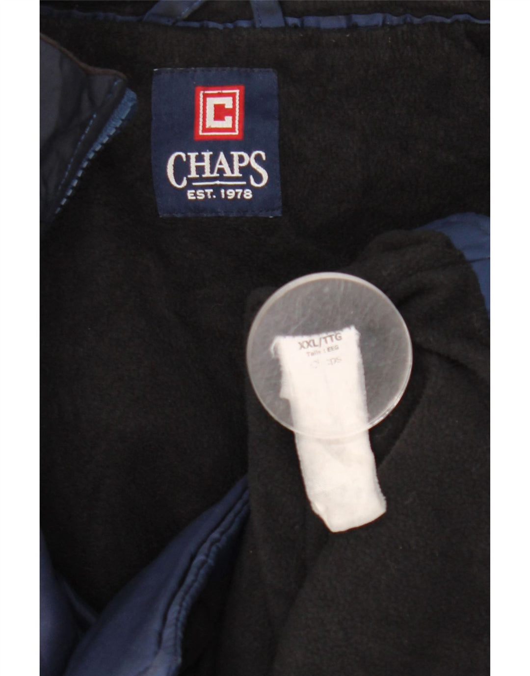 Męska kurtka wiatrówka Chaps UK 44 2XL w kolorze granatowym