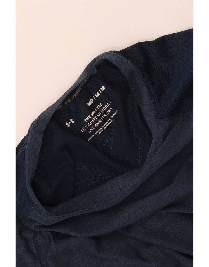T-shirt męski Under Armour Top średni granatowy nakrapiany