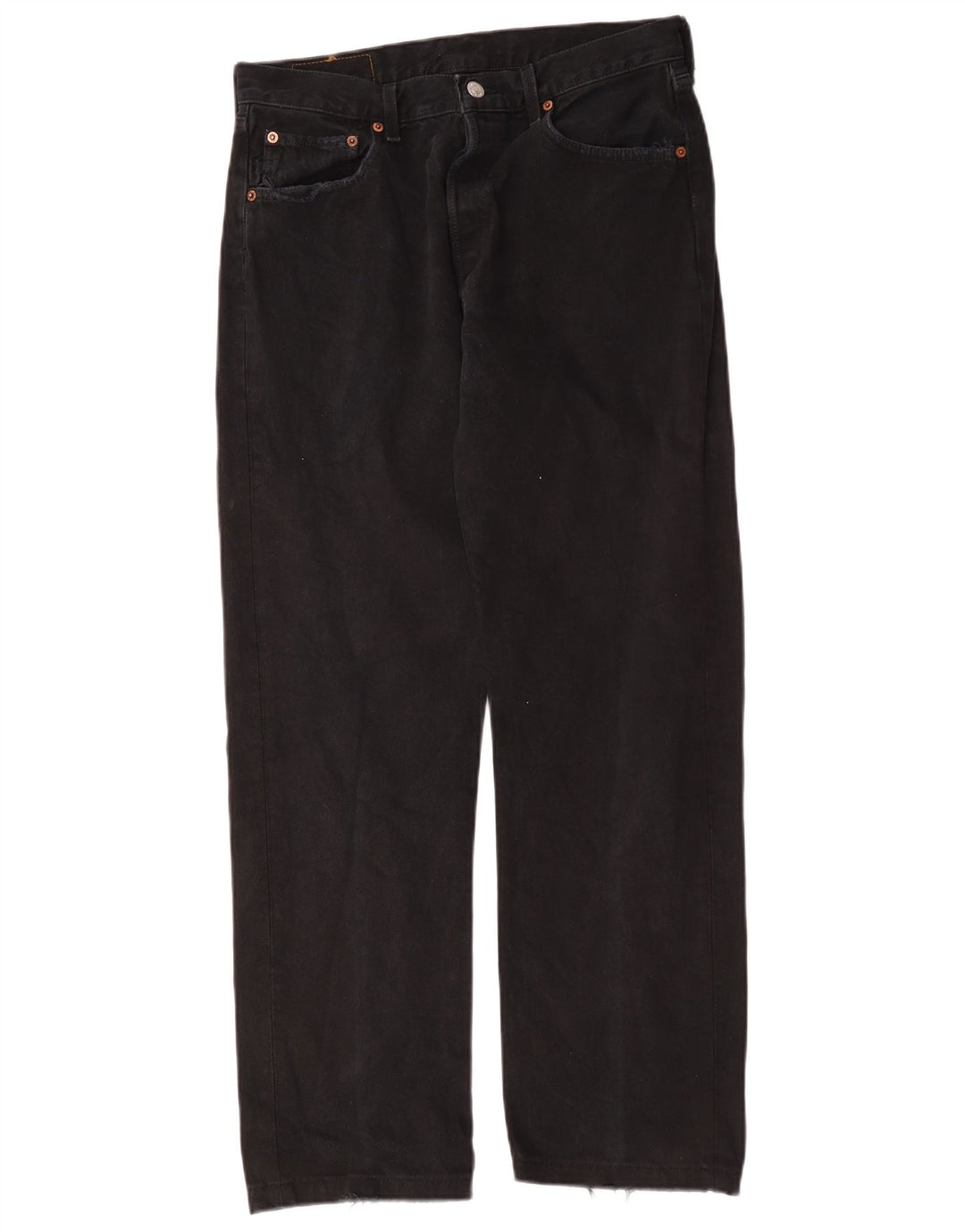 Levi's Womens 501 W32 L29 Czarna bawełna