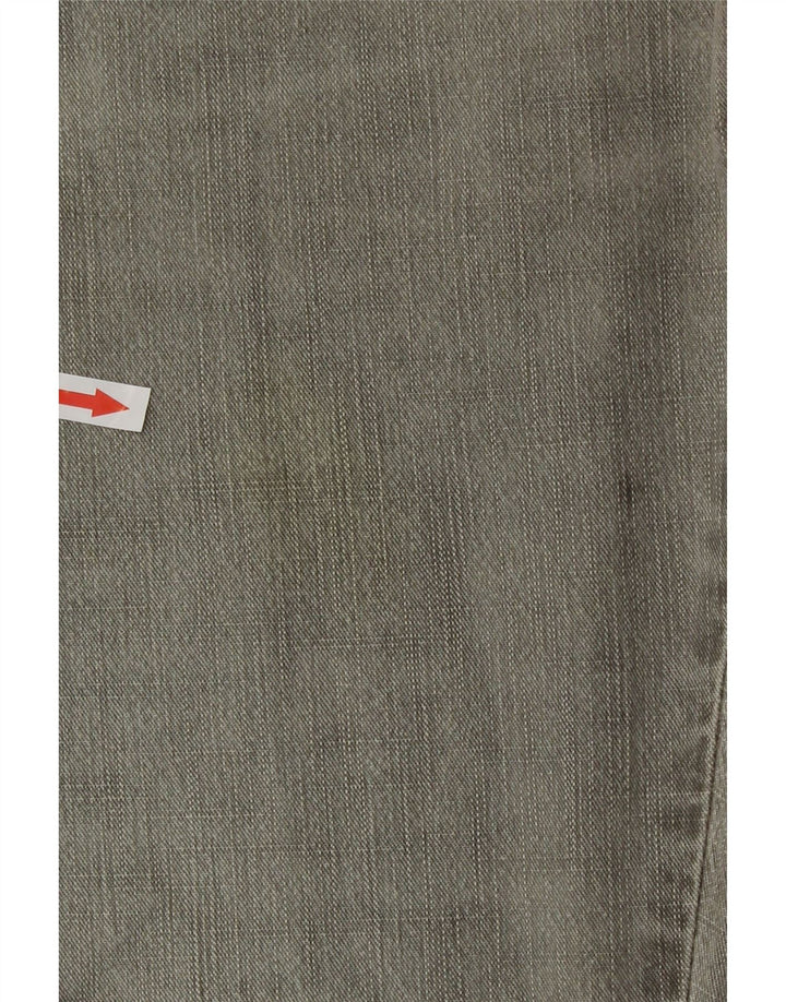 Męskie jeansy Wrangler Texas Stretch Straight W36 L32 Szara bawełna