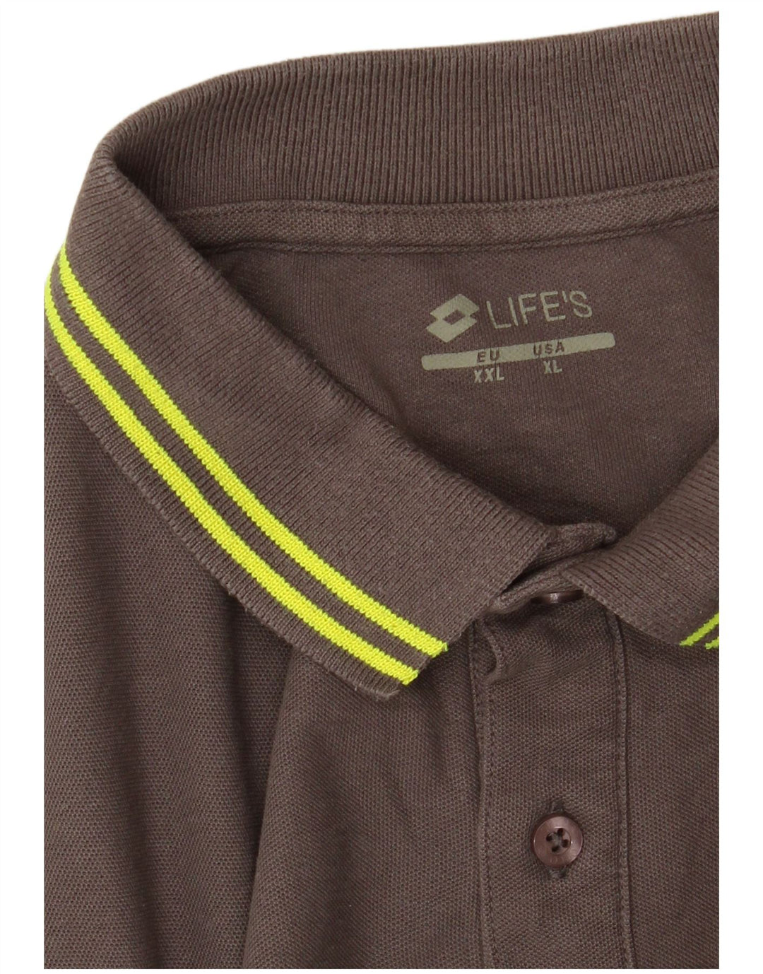 Męska koszulka polo Lotto XL, szara