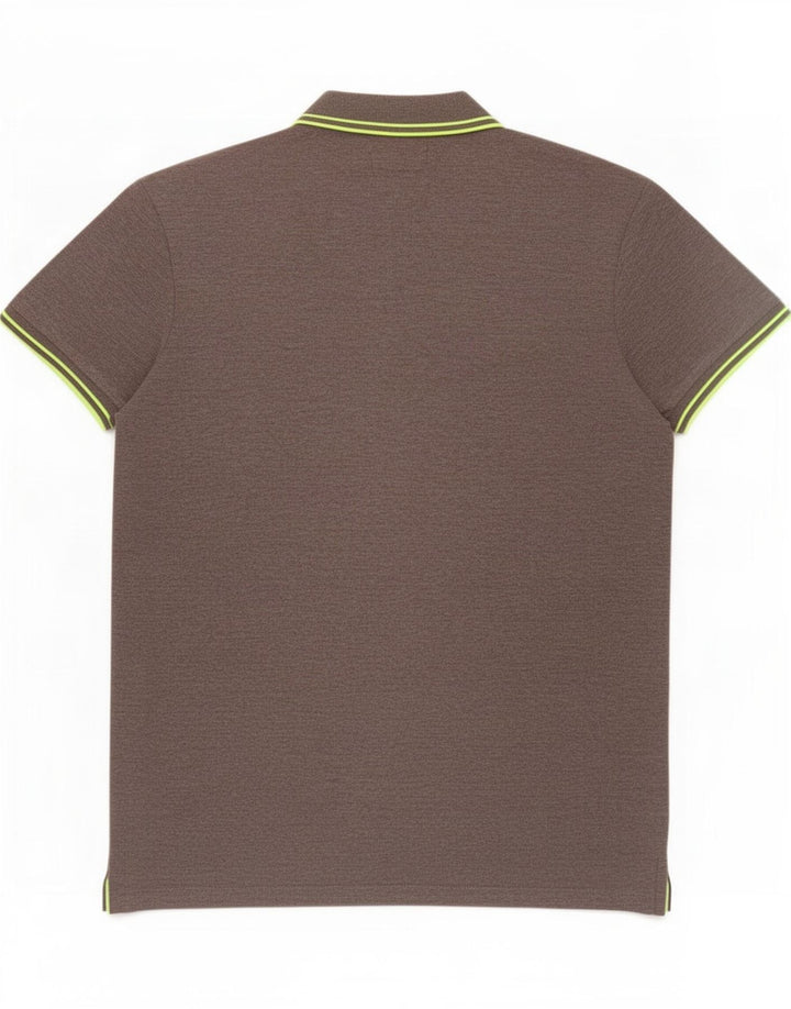 Męska koszulka polo Jack & Jones, średnioszary, poliester
