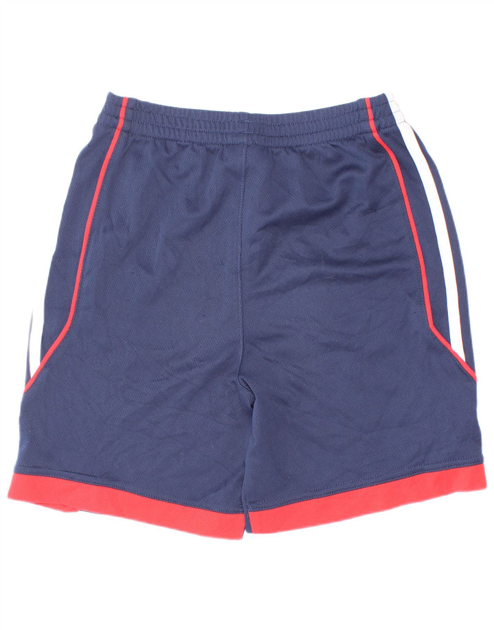 Chłopięce spodenki sportowe Adidas 5-6 lat Granatowy poliester z blokami kolorów