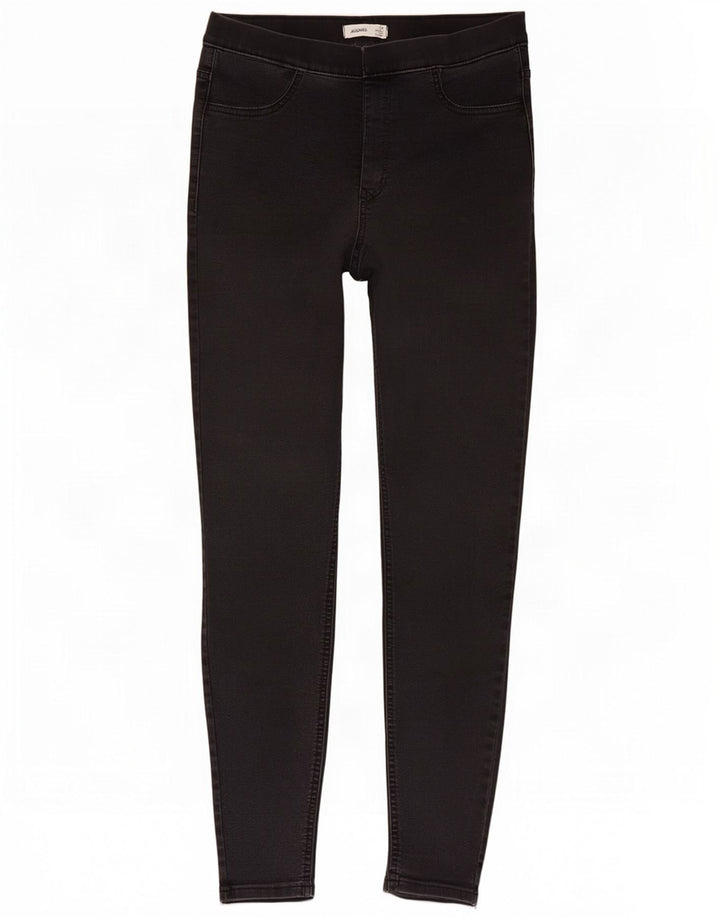 Marks & Spencer Damskie jeansy Jegging UK 12 Medium W30 L27 Czarna bawełna