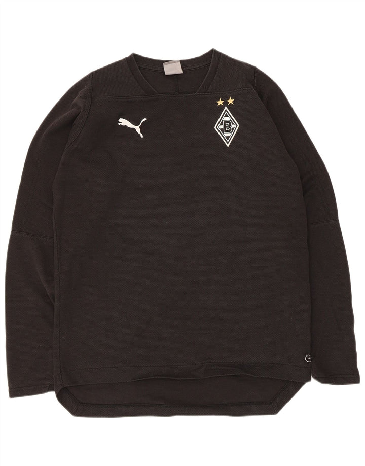 Męska bluza Puma BVB Dortmund, średnia czarna, bawełniana
