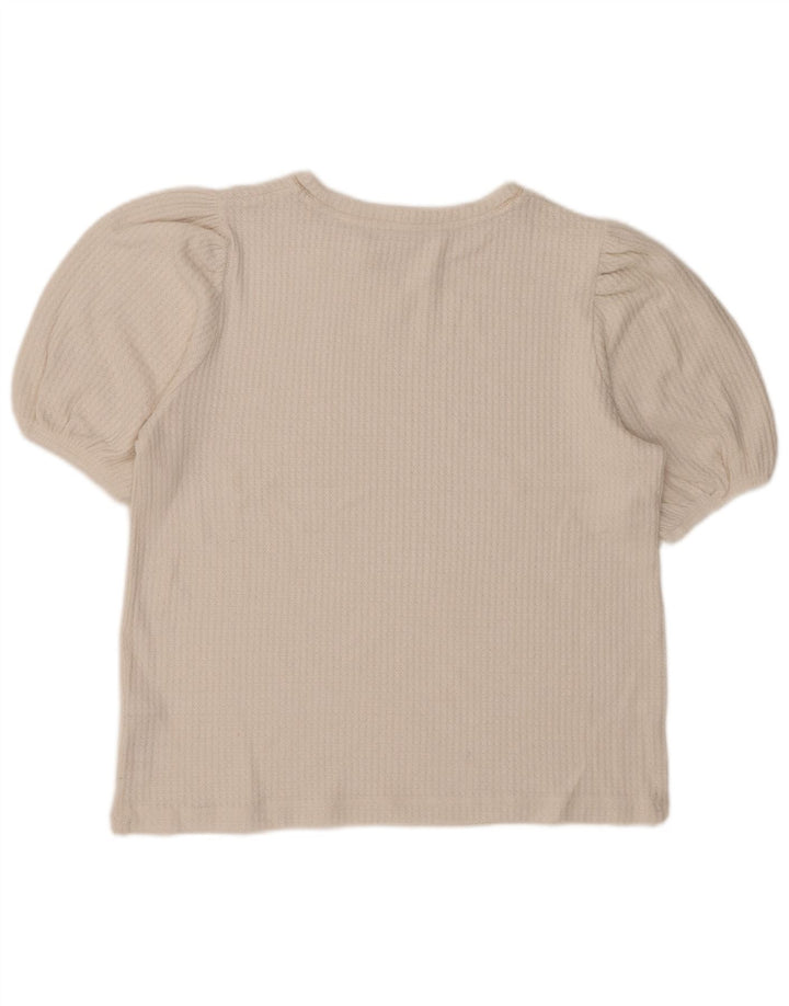 Bluzka damska Marks & Spencer UK 14 Średnia biała wiskoza