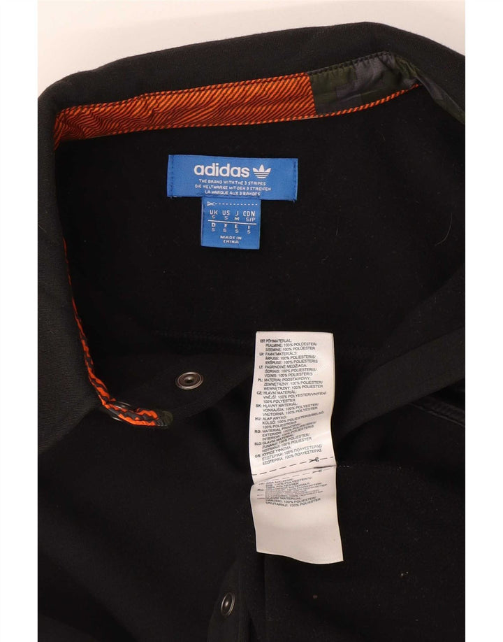 Adidas Męska Koszula Mała Czarna Poliester
