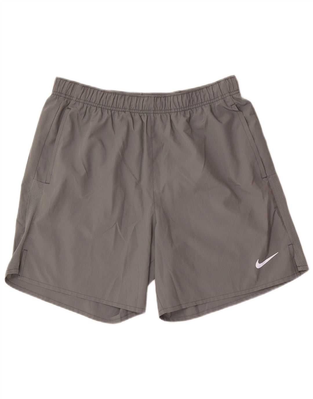 Męskie spodenki sportowe Nike Dri Fit, duże, szare, z poliestru