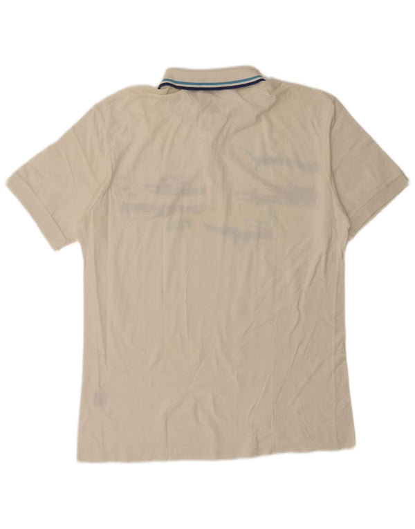 Męska koszulka polo Fila IT 54 XL, biała bawełna