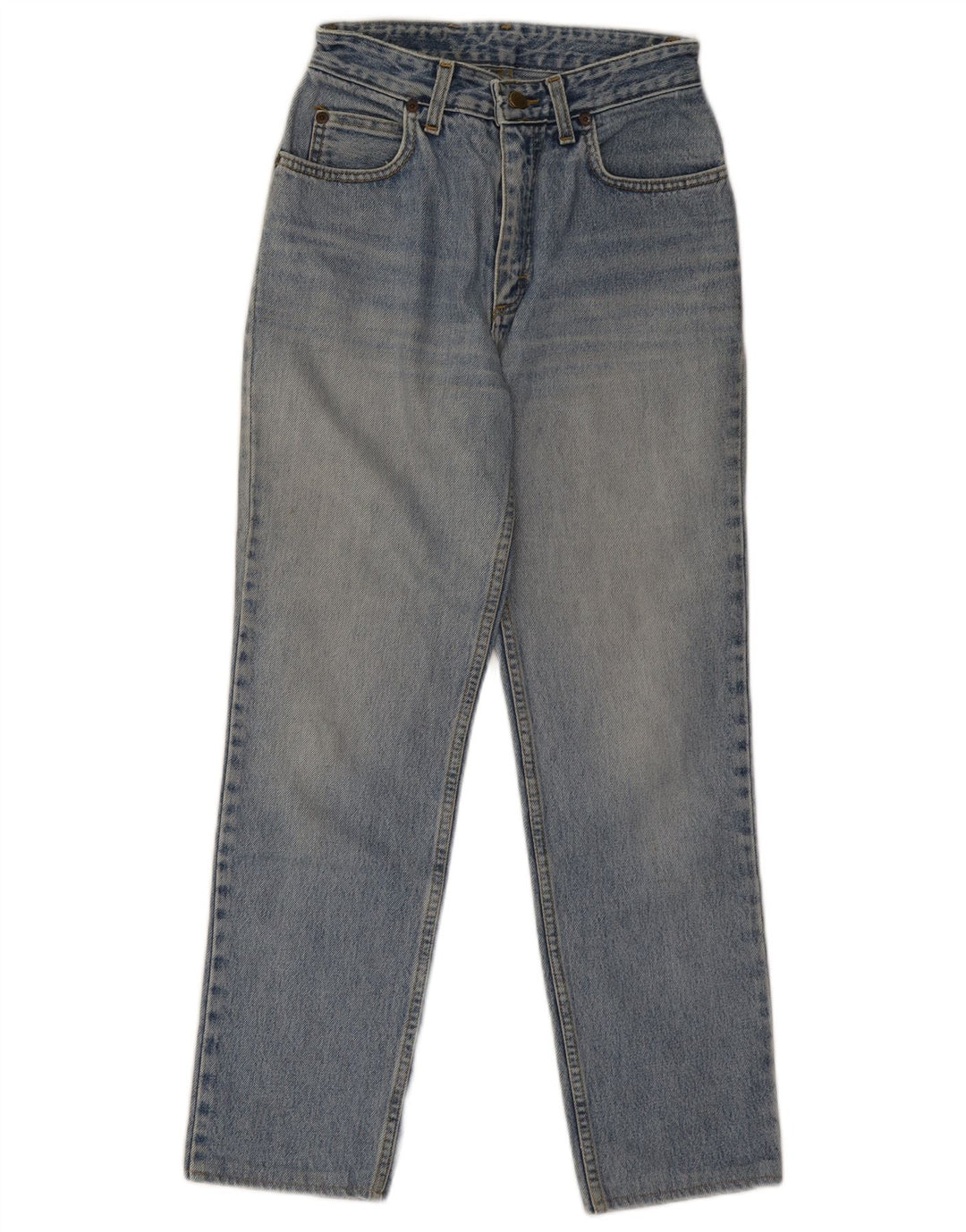 Damskie jeansy Lee Oklahoma Tapered W28 L29 Niebieskie bawełniane