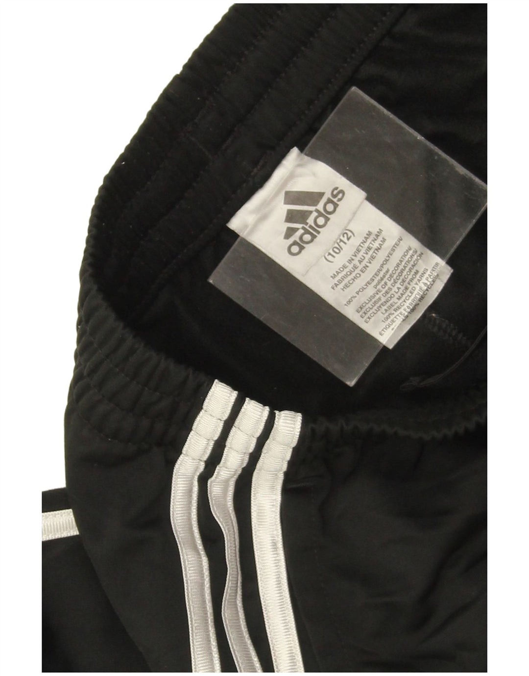 Adidas Chłopięce Spodnie Dresowe Joggery 10-11 Lat Średni Czarny Poliester