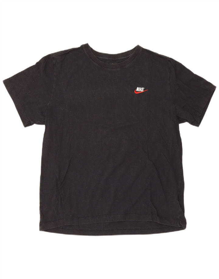 T-shirt męski Nike XL, czarny, bawełniany