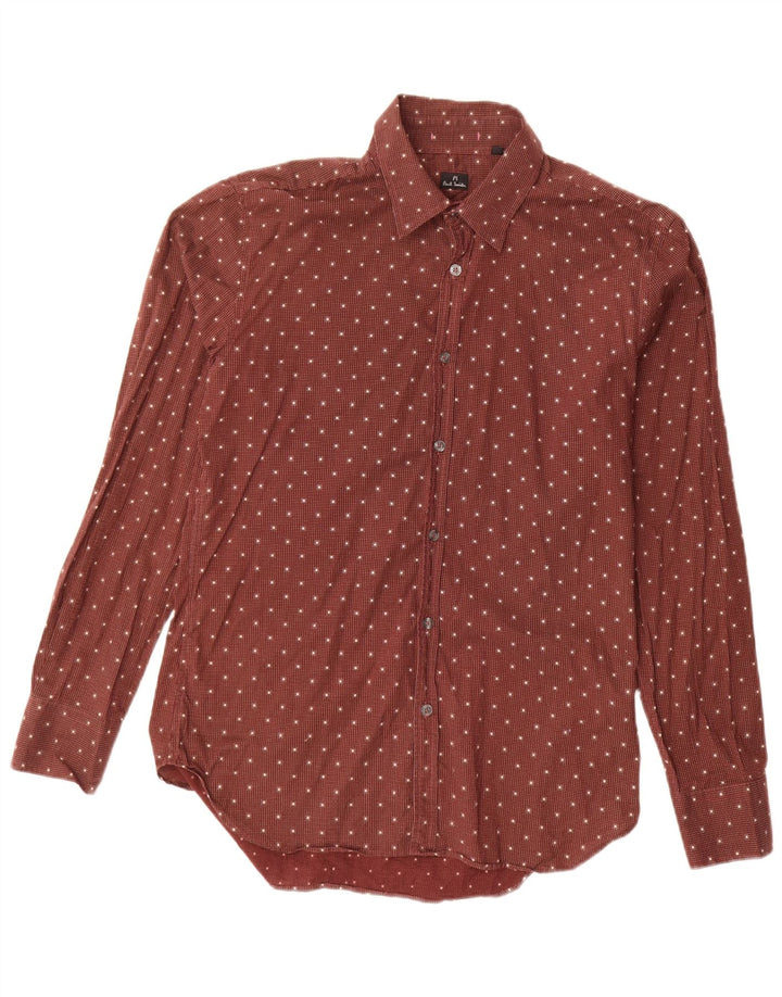Koszula męska PAUL SMITH w kolorze średnio czerwonym w cętki