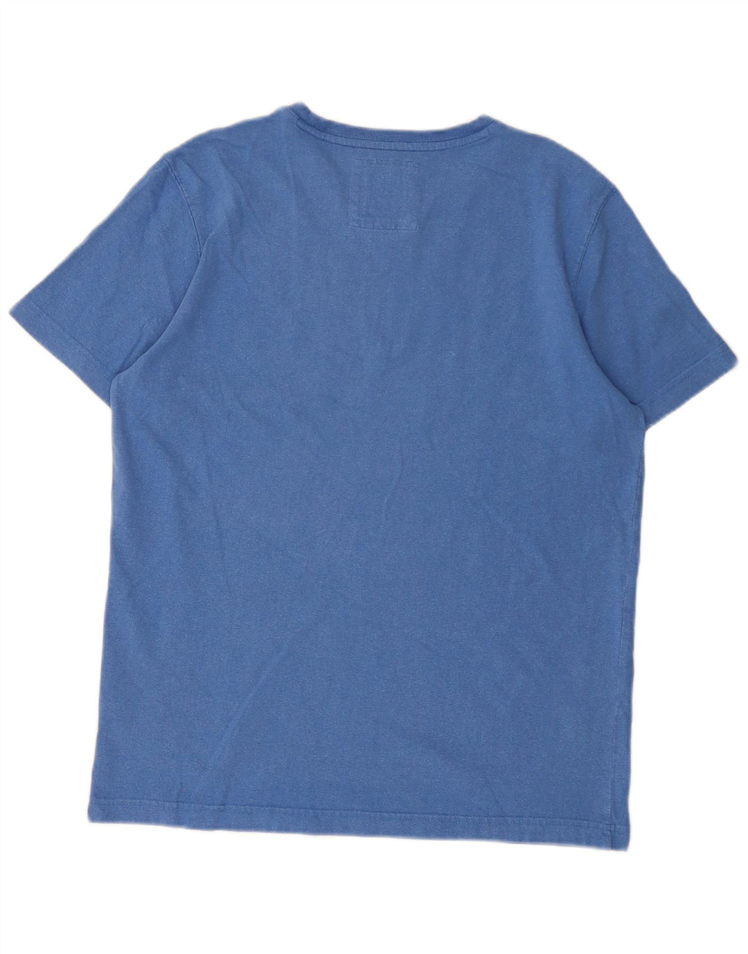 Crew Clothing Męski T-shirt Top Średni Niebieski Bawełniany