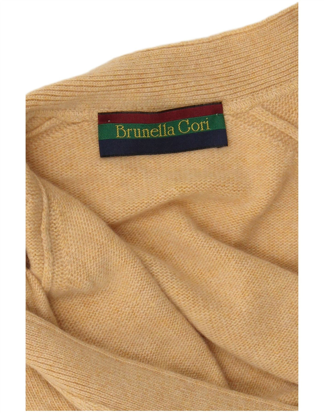 BRUNELLA GORI Damski sweter kardigan UK 14, duży, beżowy