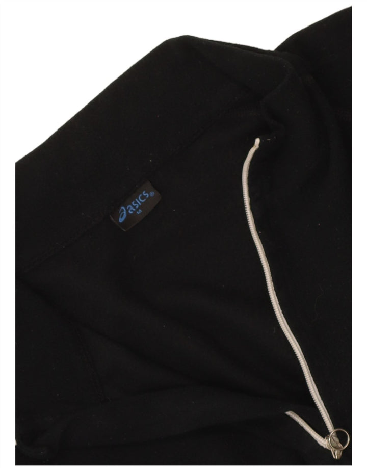 Damski sweter polarowy Asics z zamkiem błyskawicznym UK 14, średni czarny