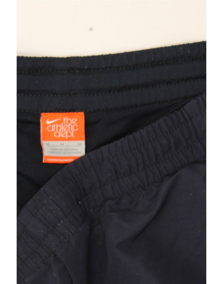 NIKE Mens Sport Shorts Medium Navy Blue Nylon Vintage Nike and Second-Hand Nike from Messina Hembry 
