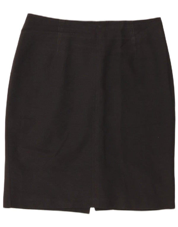 Marks & Spencer Damska spódnica ołówkowa UK 18 XL W34 Czarny poliester