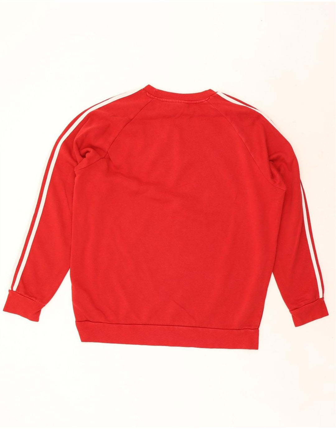 Adidas Męska Bluza Sweter Duża Czerwona Bawełna