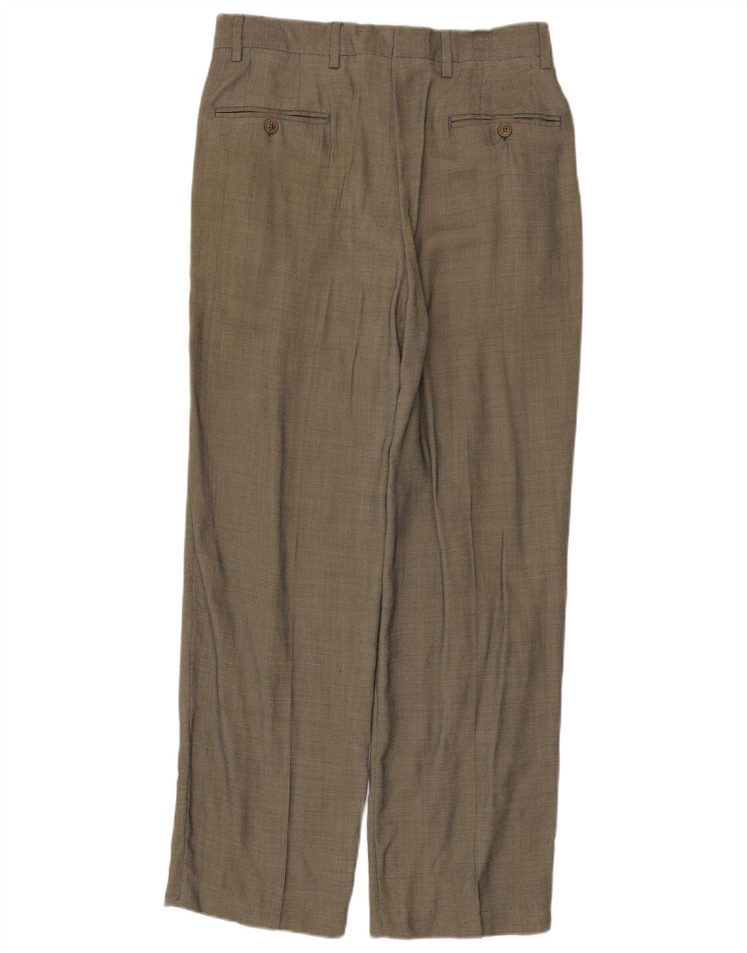 Męskie spodnie garniturowe Zara EU 40 Medium W31 L30 Szara krata Rayon