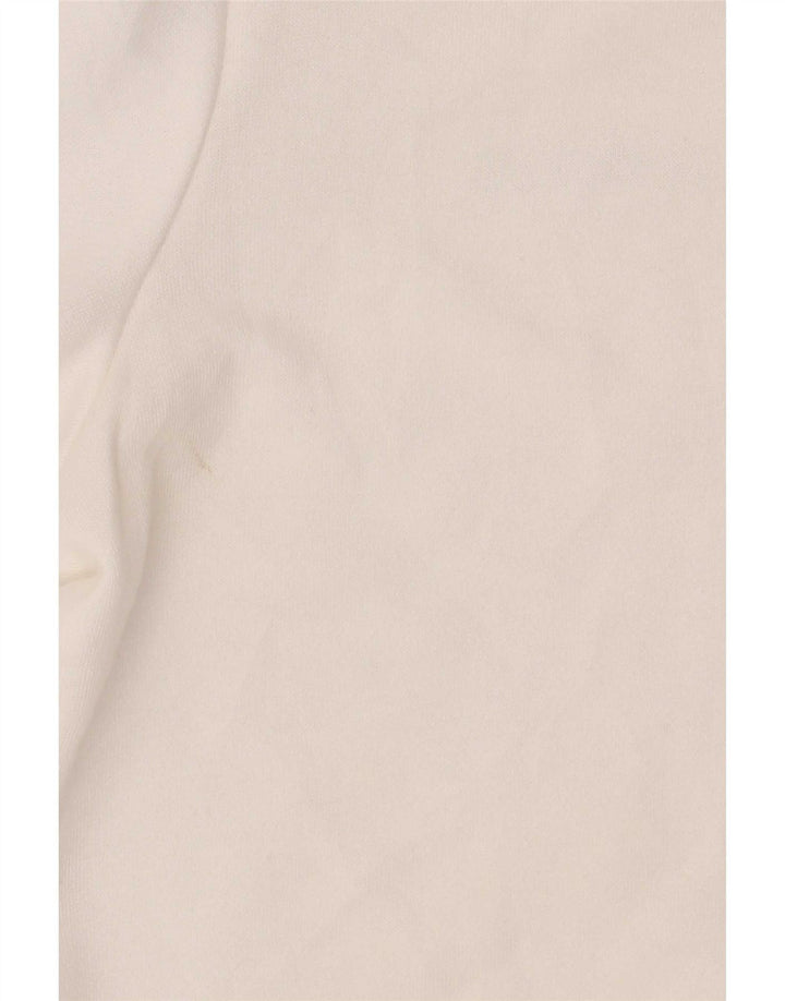 Adidas Damska bluza Climalite Jumper UK 12/14 Średni biały poliester