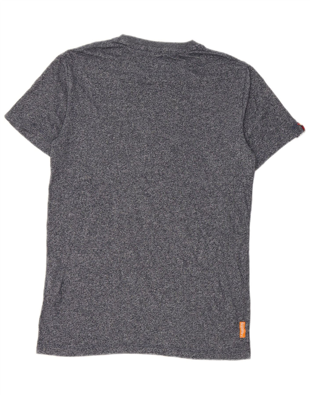 T-shirt męski Superdry, mały, bawełniany w granatowe plamki