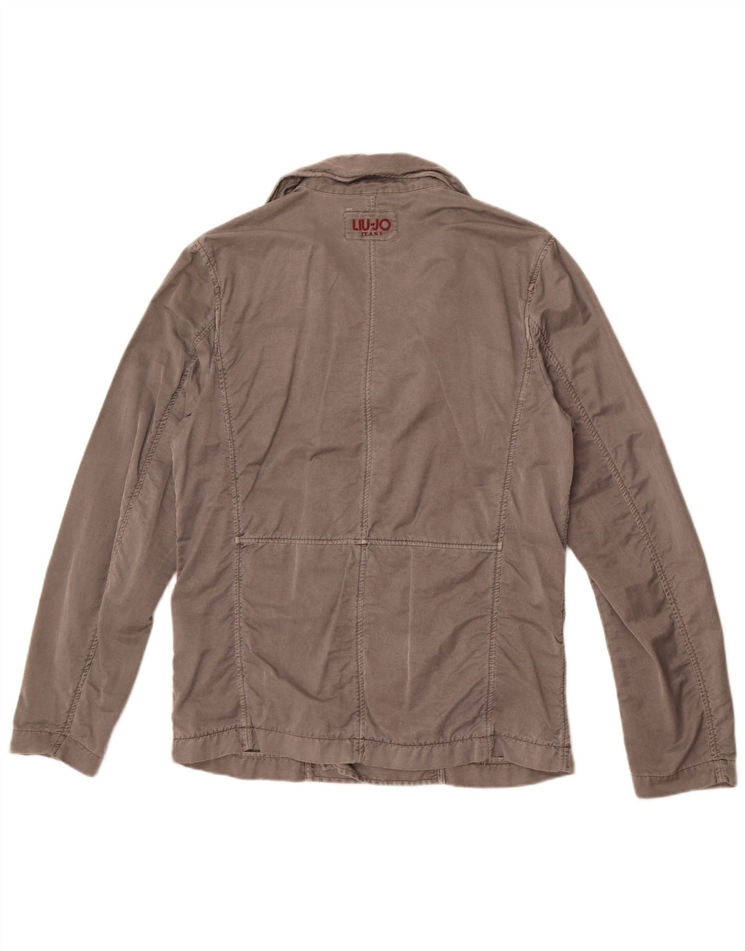 Płaszcz męski Liu Jo w rozmiarze 40, duży, szary, bawełniany