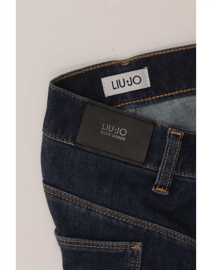 Damskie jeansy skinny Liu Jo W32 L29 Niebieskie