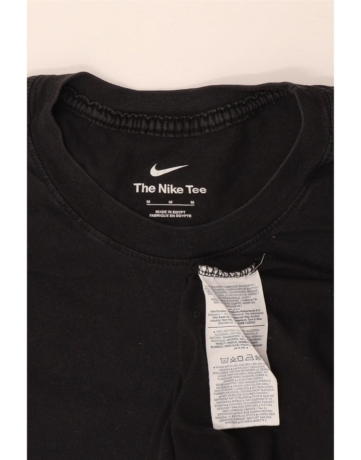 Męski T-shirt z grafiką NIKE Tottenham Hotspur, średni czarny, bawełniany