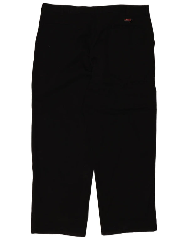 Męskie proste spodnie chino Dickies W42 L32 Czarny poliester