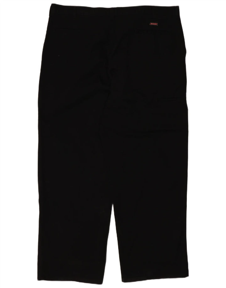 Męskie proste spodnie chino Dickies W42 L32 Czarny poliester