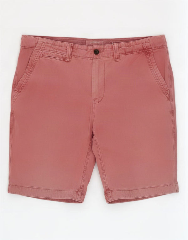 Męskie spodenki Chino Fat Face W40 XL Różowa bawełna